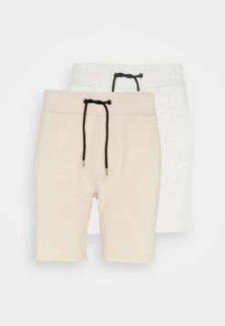 Pier One 2 Pack - Shorts - Grey/Beige 12 Pier One 2 Pack - Shorts - Grey/Beige -Pier One f4599e2dafe14214b9e4b26698b6585e
