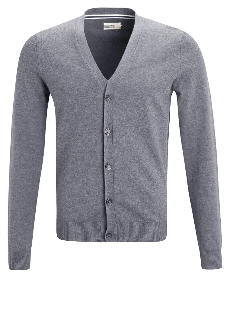 Pier One Chaqueta De Punto - Dark Grey Melange 6 Pier One Chaqueta De Punto - Dark Grey Melange - Imagen 6