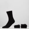 Pier One 7 Pack - Calcetines - Black
